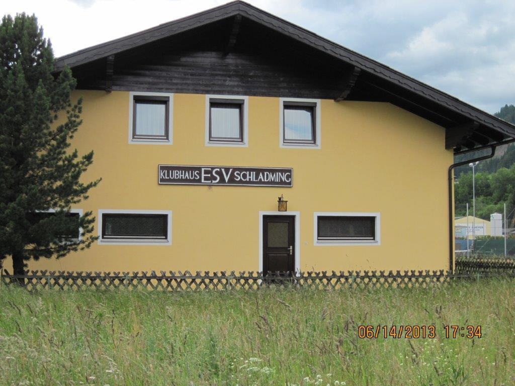 Ferienwohnung Klubhaus des Eisenbahnersportvereines Schladming Exterior foto
